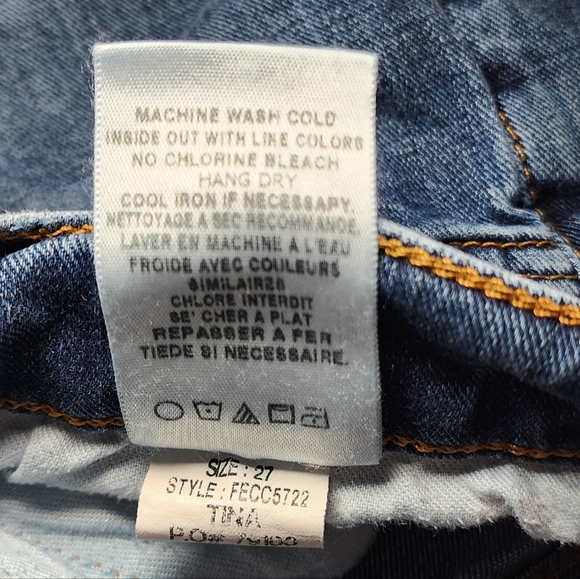 Joe's Jeans The Rocker Size 27 Trina - Picture 5 of 8